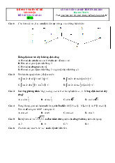Đề ôn thi Toán tốt nghiệp 2025 bám sát minh họa giải chi tiết-Đề 16