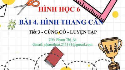 C3 - B4 - hình thang cân - T3 | Bài giảng PowerPoint Toán 6 | Cánh diều