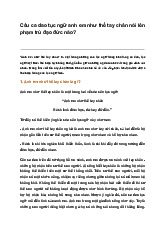 Câu ca dao tục ngữ anh em như thể tay chân nói lên phạm trù đạo đức nào?