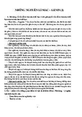 Triết học tự luận môn triết học Mác – Lê nin–Trường Đại học bách khoa -đại học Đà Nẵng  