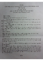 Đề thi cuối kỳ học phần Pháp luật cạnh tranh và giải quyết tranh chấp năm 2024 - 2025 | Đại học Luật Thành phố Hồ Chí Minh