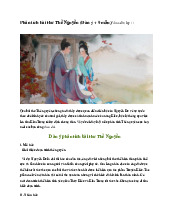 Phân tích bài thơ Thề Nguyền - Ngữ văn 11