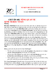Chuyên đề: Tổng quan về kinh tế vĩ mô - Môn Kinh tế vĩ mô - Đại Học Kinh Tế - Đại học Đà Nẵng
