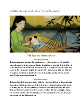 Viết đoạn văn ngắn về tình mẫu tử (25 mẫu) - Ngữ văn 7