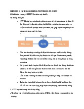 Chương 2: Hệ thống thông tin trong tổ chức | Môn Hệ thống thông tin quản lý - Đại học Kinh Tế Quốc Dân