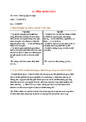 Đề kiểm tra Triết - Triết học Mác - Lênin | Trường Đại học Tài chính - Kế toán