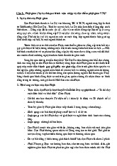 Đề cương Môn Cơ sở văn hóa Việt Nam | Đại học Sư Phạm Hà Nội