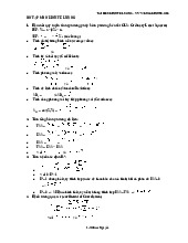 Lý thuyết tổng hợp ôn tập Kinh tế | Kinh Tế Lượng | Trường Đại học Khoa học Tự nhiên, Đại học Quốc gia Hà Nội