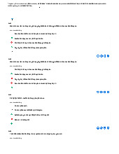 Câu hỏi trắc nghiệm phần I môn Thống kê trong kinh tế và kinh doanh | Trường Đại học Kinh tế Quốc dân