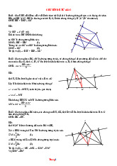 Chuyên Đề Tứ Giác Bồi Dưỡng HSG Toán 8 Có Lời Giải Chi Tiết