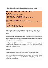 Viết văn bản thuyết minh giải thích một hiện tượng tự nhiên | Ngữ văn lớp 8