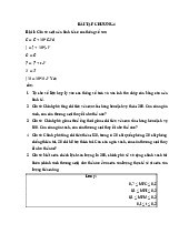 Bài tập tự luận môn kinh tế vĩ mô | trường Đại học Kinh tế Thành phố Hồ Chí Minh