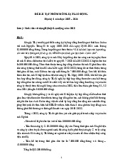 Bài tập nhóm môn Luật lao động - HK1 năm học 2025-2026