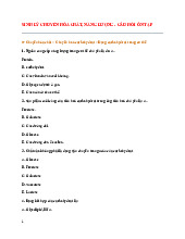 TOP các câu hỏi trắc nghiệm ôn tập sinh lý chuyển hóa chất, năng lượng học phần Lý sinh y học | Trường Đại học Phenikaa