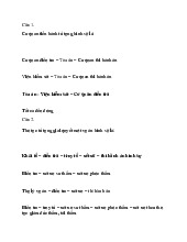 Bài tập môn Nguyên lý kinh tế    | Học viện Nông nghiệp Việt Nam