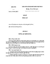 Luật phá sản 2014 - Quy định và thủ tục chi tiết (51/2014/QH) môn Pháp luật kinh tế | Trường Đại học Thủy Lợi