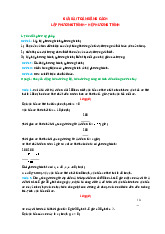 Giải bài toán bằng cách Lập phương trình – hệ phương trình môn Toán rời rạc 1A | Trường Đại học Khoa học Tự nhiên, Đại học Quốc gia Thành phố Hồ Chí Minh
