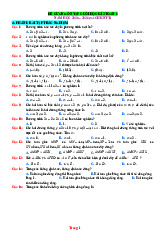 Đề Cương Ôn Tập Học Kỳ 2 Toán 8 Kết Nối Tri Thức Theo Từng Dạng