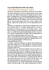 1 kg vàng bằng bao nhiêu cây vàng?