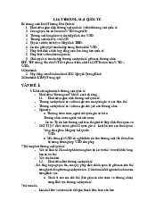 Đề cương Môn Luật thương mại quốc tế | Trường Đại học Luật Hà Nội