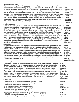 WORD FORM THEO DẠNG PASSAGE cực hay