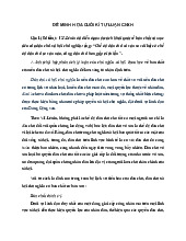 Đề thi minh họa cuối kỳ tự luận Phân Tích Dân Chủ Xã Hội Chủ Nghĩa môn Chủ nghĩa xã hội khoa học | Trường Đại học Khoa học Tự nhiên, Đại học Quốc gia Thành phố Hồ Chí Minh