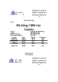 Hệ thống CRM của Lazada - Tài liệu tham khảo | Đại học Hoa Sen