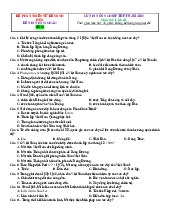 Đề ôn thi tốt nghiệp Lịch Sử năm 2025 bám sát minh họa giải chi tiết-Đề 12