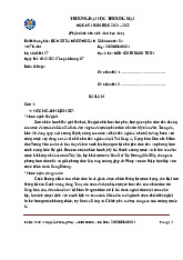 Bài Thi Học Phần: Lịch Sử Đảng Cộng Sản Việt Nam - Mã 27 | Trường Đại học Thương Mại