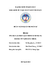 Ứng dụng AI trong quy trình tuyển dụng: bài học từ Tập đoàn L’Oréal | Môn Quản trị nhân lực - Đại học Kinh Tế Quốc Dân