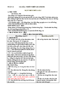 Giáo án Tiếng Việt 1 - Tuần 32 | sách Vì sự bình đẳng và dân chủ trong giáo dục
