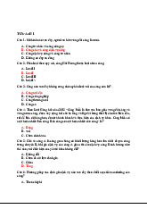 Các câu hỏi và bài tập về Cảng Biển  | Kinh tế Cảng | Đại học Hàng hải Việt Nam
