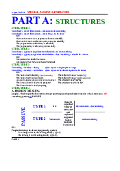 Part A: Structures Part A Special Passive Exerciseskey | Đại học Bà Rịa - Vũng Tàu