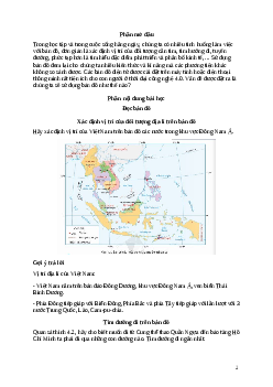 Giải Địa lí 6 Bài 4: Thực hành đọc bản đồ. Xác định vị trí của đối tượng địa lí trên bản đồ | Cánh diều