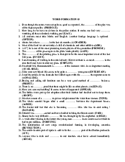 Word Formation 03