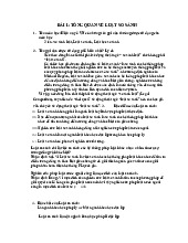 Tổng quan về Luật So Sánh - Môn Luật Kinh tế | Đại học Văn Lang