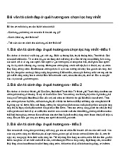 Bài văn tả cảnh đẹp ở quê hương em chọn lọc hay nhất | Tập làm văn 5