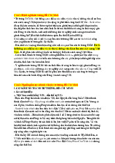 Đề cương môn Tư tưởng Hồ chí minh - Trường Đại học lao động -  xã hội