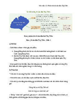 Phân tích 8 câu đầu bài thơ Tây Tiến (Sơ đồ tư duy + 12 mẫu) | Văn mẫu 12