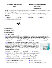 Đề thi thử tốt nghiệp THPT 2025 môn Vật lí bám sát đề minh họa - Đề 30