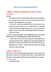 Ôn thi cuối kì môn Triết học Mác - Lênin | Đại học Sư phạm Thành phố Hồ Chí Minh