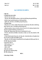 Giáo án Bài 13: Khối lượng riêng môn Khoa học tự nhiên 8