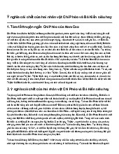 Ý nghĩa cái chết của hai nhân vật Chí Phèo và Bá Kiến siêu hay | Ngữ văn 11