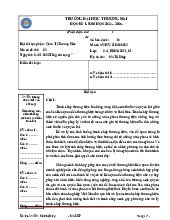 Bài thi Học phần: Quản Trị Thương Hiệu | Đại học Thương Mại