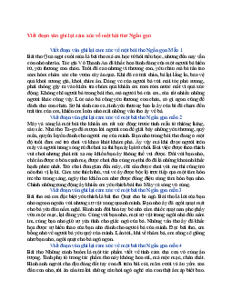 Văn mẫu lớp 6 Chân trời sáng tạo bài Viết đoạn văn ghi lại cảm xúc về một bài thơ Ngắn gọn