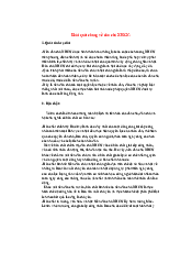 Khái quát chung về dân chủ XHCN và nhà nước XHCN ở Việt Nam hiện nay | CNXHKH