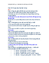 Các câu hỏi pháp luật đại cương | Pháp luật đại cương | Đại học Nông Lâm Thành phố Hồ Chí Minh