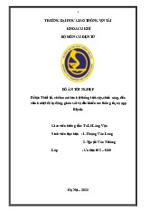 Đề tài Thiết kế, chế tạo mô hình hệ thống tưới cây và chiếu sáng tự động môn Phân tích thiết kế hệ thống | Trường Đại học sư phạm Hà Nội