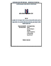 NCKH NHÓM 5: Nghiên Cứu COVID-19 Ảnh Hưởng Đến Mua Sắm Trực Tuyến Tại VN