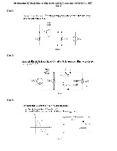 Đề thi online Kỹ thuật điện và điện tử đề số 3 kỳ 2 năm học 2020-2021 | Trường Đại học Công nghệ, Đại học Quốc gia Hà Nội